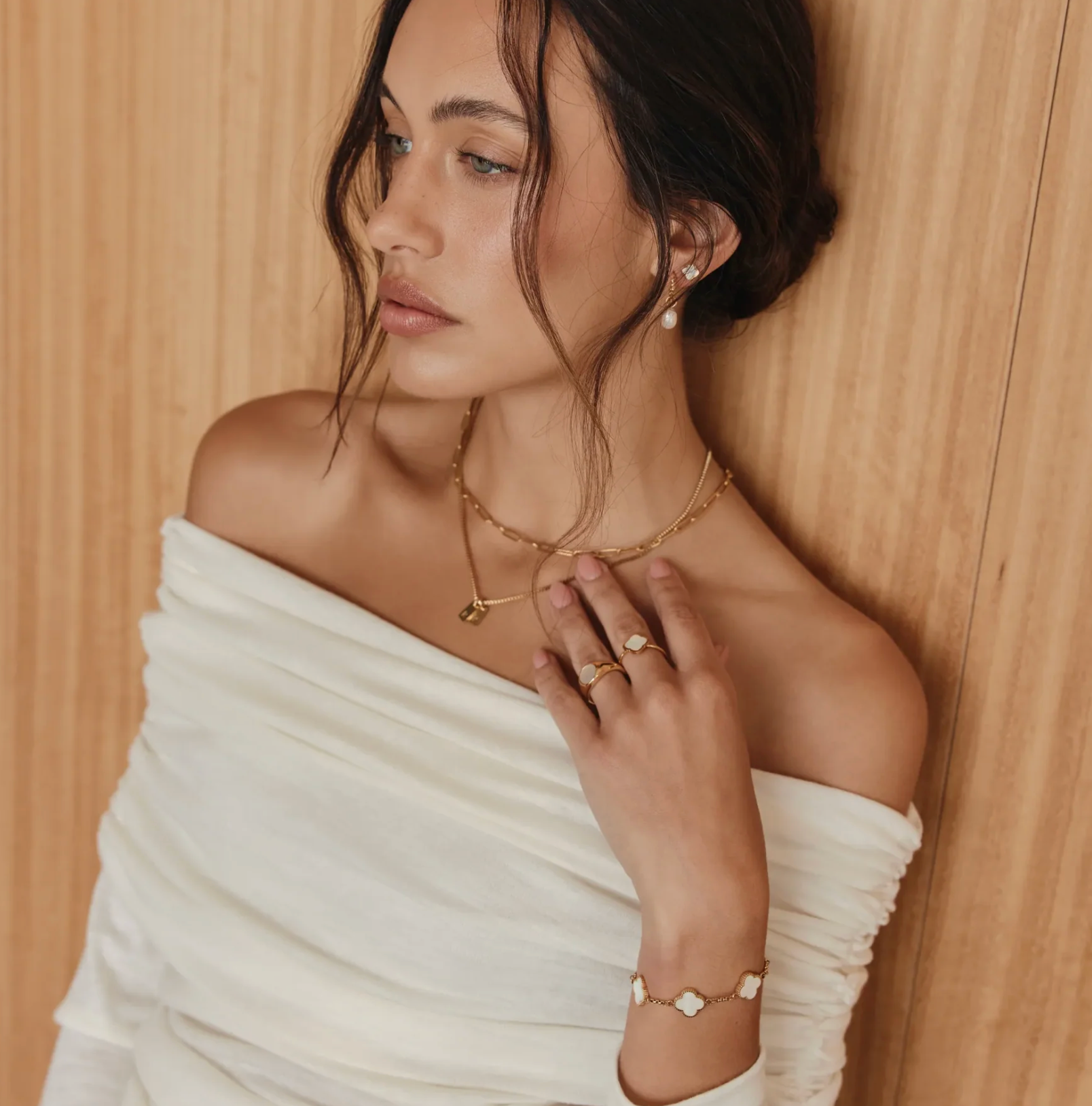 Bransoletka Koniczynka — stylizacja